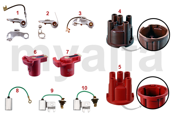 DISTRIBUTOR PARTS BOSCH