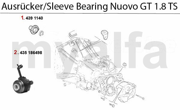 SLEEVE BEARING 1.8 TS