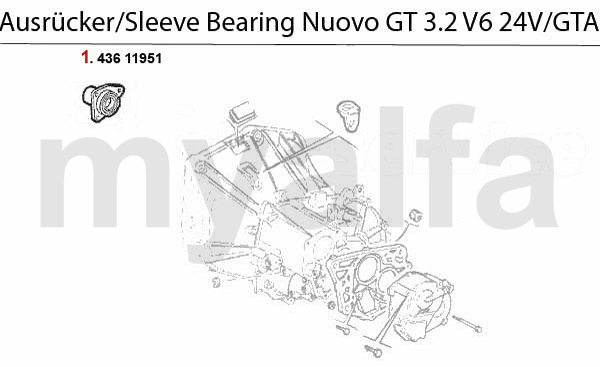 Führungshülse 3.2 V6 24V/GTA