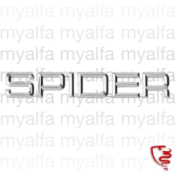 Schriftzug "Spider 2.0" Spider Bj.1990-93