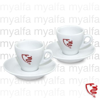 Espresso Tasse "myalfagroup" duo