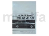 Bedienungsanleitung Bertone GTV 2000