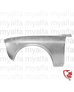 Kotflügel GT Bertone Glatthaube Aluminium links