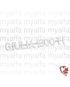 SCRIPT "Giulia-1300-TI" FOR   DASHBOARD                     