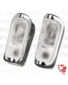 Blinkerssats GT Bertone Osthyvel, vit/vit, fram