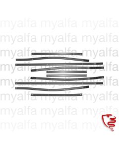 CHANNEL SET DOOR SEAL GT BERTONE ALUMINIUM (10 PIECES)