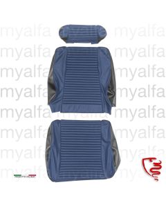 SEAT COVER 2000 GTV, VINYL SKAI, DARK GRAY/DARK BLUE, 562/666
