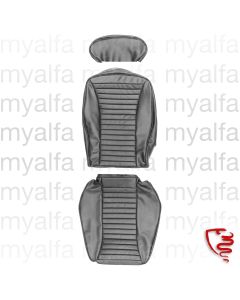 SEAT COVER MONTREAL FRONT VINYL SKAI BLACK