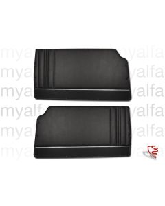 Türverkleidung (Satz) GT      Bertone 1750 2.Serie schwarz  
