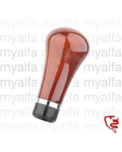 Schaltknauf Holz braun ohne   Alfa-Romeo Emblem             