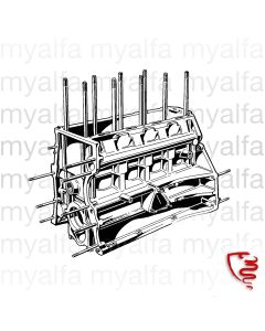 Motorblock 1800 Typ 116 mit   Ölfilterpatrone, gebraucht    