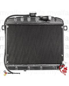 Aluminium kylare svart      Giulia/GT Bertone 2.Serie     1968-78