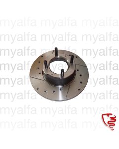 BRAKE DISC 1750/2000, 1600  1986-93 FRONT SPORT, WITH SLITS/WITH HOLES, NO TÜV