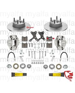 FULL CONVERSION KIT FOR THE FRON BRAKE FROM DRUM TO DISC FOR 750 AND 101 SPRINT / SPIDER
