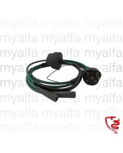 HT LEADS 5mm CARBURETTOR MODELS, GREEN