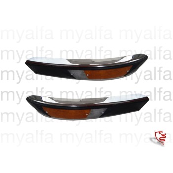 SET BUMPERS SPIDER 1970-82 FRONT