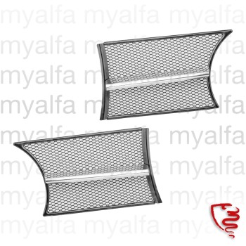 FRONT GRILLE (SET 2) GT BERTONE 1300 1966-69 (1 CHROME STRIP) 