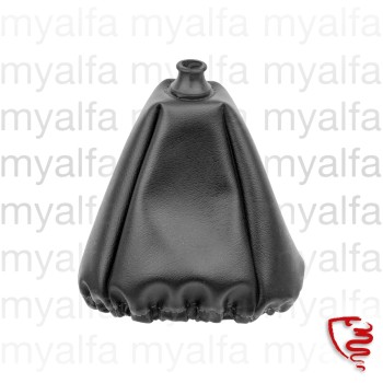 GEAR LEVER GAITER MONTREAL LEATHER BLACK