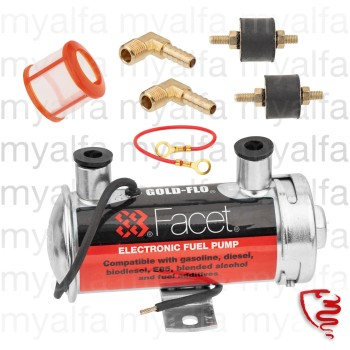 FUEL PUMP FACET RED TOP COMPETITION KIT (152 L/H) 