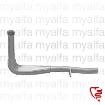 DOWNPIPE ALFETTA 2.0 TD       1979-83 (ORIGINAL IN 1        PIECE WITH MIDDLE SILENCER)