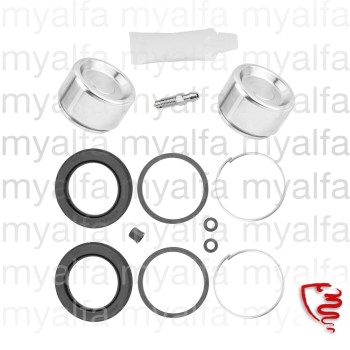 FRONT BRAKE CALIPER REBUILD KIT WITH PISTONS, SYSTEM ATE, FOR ONE CALIPER