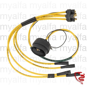 HT LEADS 7mm                  CARBURATOR MODELS YELLOW,     PREMIUM QUALITY