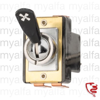 HEATER FAN TOGGLE SWITCH TWO POSITION