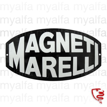 SIGNBOARD ENAMEL "MAGNETI     MARELLI" 270 x 150 MM         