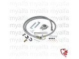 OIL COOLER MOUNTING KIT 2nd SERIES HOSE 100 + 120cm with THERMOSTAT