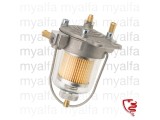 FUEL FILTER ASSAMBLY KING GLASS WITH PRESSURE ADJUSTER SCREW