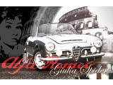 POSTER GIULIA SPIDER 83x60 CM                               