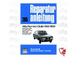 REPAIR INSTRUCTIONS ALFA ROMEO GIULIA, BERTONE GT, SPIDER  (1300/1600), -GERMAN LANGUAGE-