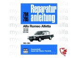 REPAIR INSTRUCTIONS ALFA ROMEO ALFETTA FROM 1980 TO 1984 -GERMAN LANGUAGE-