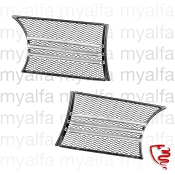 Kühlergrill Satz mitte        Sprint GTV Bj.1966-68         (3 Chromleisten)