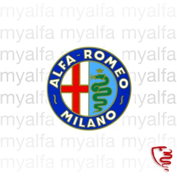 Aufkleber "Alfa Romeo Milano" 22 cm                         