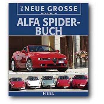 Das Grosse Alfa Spider Buch, teilweise farbige Bilder, 218 Seiten