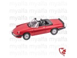 Alfa Romeo Spider Bj.1983-86 rot 1:18, Limited Edition