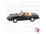 Alfa Romeo Spider Bj.1990-93 schwarz 1:18, Limited Edition