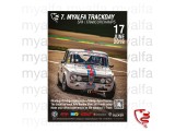 Poster "myalfa Trackday 2019" 50 x 70cm