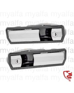 SET (2) OUTTER DOOR HANDELS 116 GT/GTV, MONTREAL 