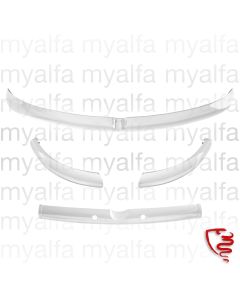 Stoßstangen - Sprint 101 Bj.1961-64 - Satz vorne & hinten, mit Lippe & Ausschnitten 