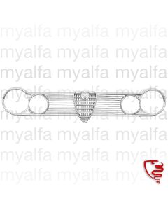 FRONT GRILLE GIULIA TI 4 HEADLIGHTS STAINLESS STEEL
