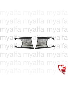FRONT GRILLE SET GIULIA SUPER 5 CHROME RIPS