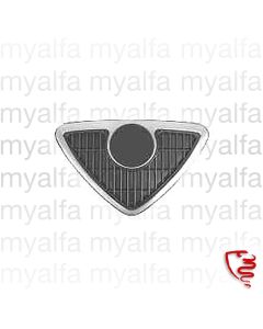 Kühlergrill mitte (Alfaherz) 145/6 (montiert in der Motorhaube)