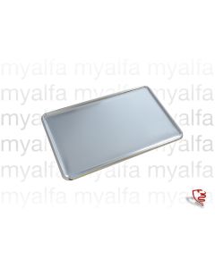 Nummernschildunterlage Alu 335 x 200 mm