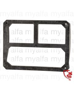 Nummernunterlage GT Bertone hinten, Kunststoff