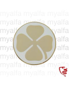 BADGE C-PILLAR CLOVERLEAF GOLD