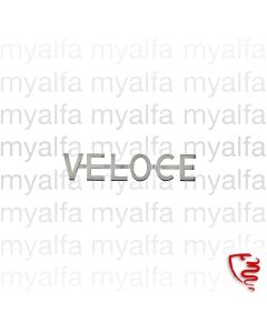 Schriftzug "Veloce" Giulia    Spider (101)                  