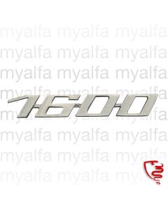 Schriftzug "1600"  Spider Bj.1970-82