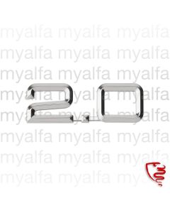 Schriftzug "2.0"  Spider Bj.1990-93